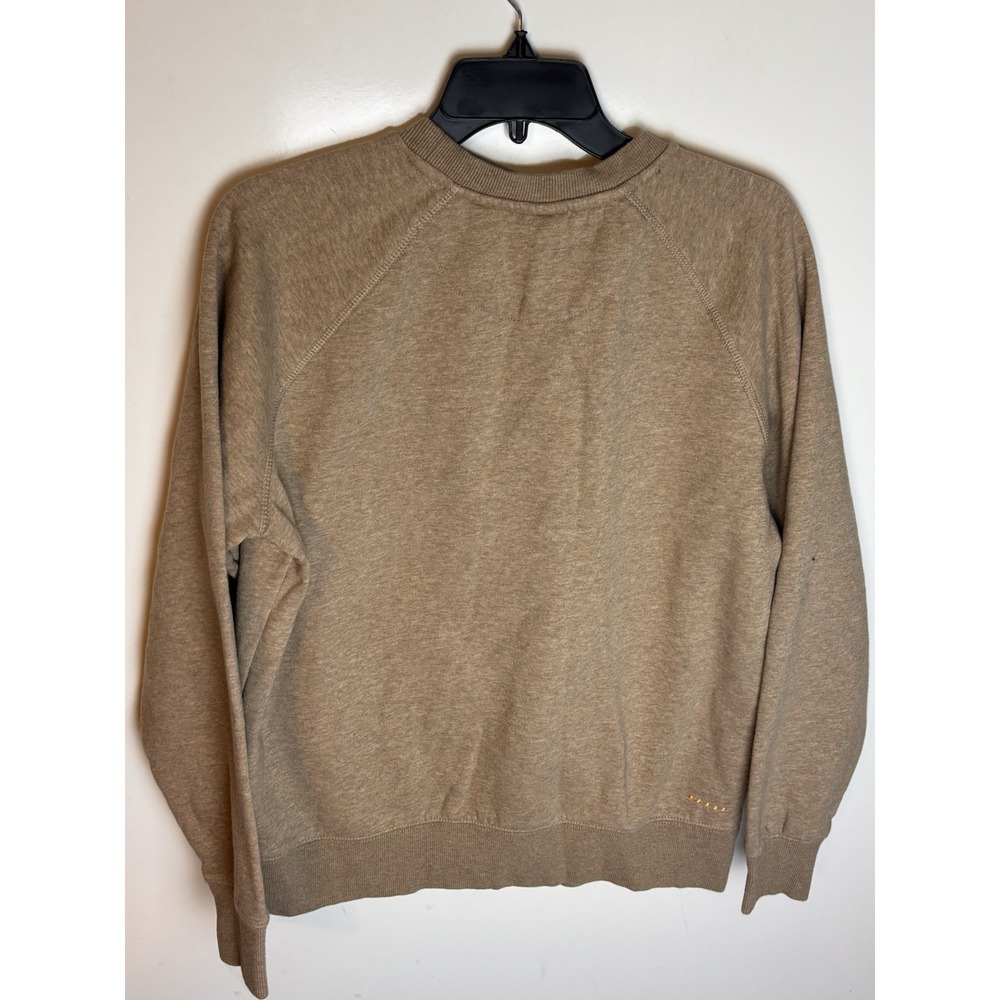 ARIAT Rebar Workman Washed Sweatshirt Ladies Large Zip Pocket Brown Size Large - Picture 2 of 9